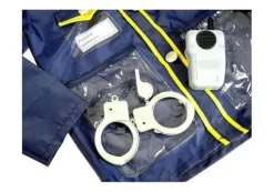 Strój Przebranie Policjanta + Akcesoria Odznaka