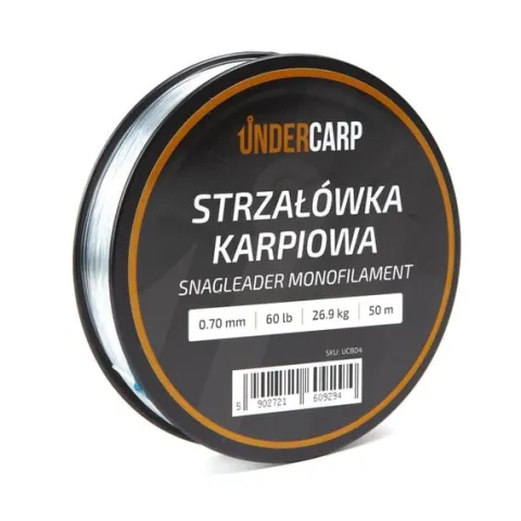 STRZAŁÓWKA KARPIOWA UNDERCARPSNAGLEADER MONOFILAMENT 0,70MM/50M 60LB 26,9KG