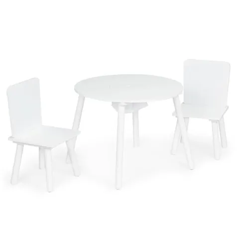 Stół stolik +2 krzesła meble dla dzieci komplet Ecotoys