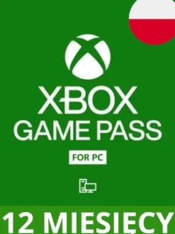SUBSKRYPCJA XBOX GAME PASS PC 12 MIESIĘCY - BEZ VPN