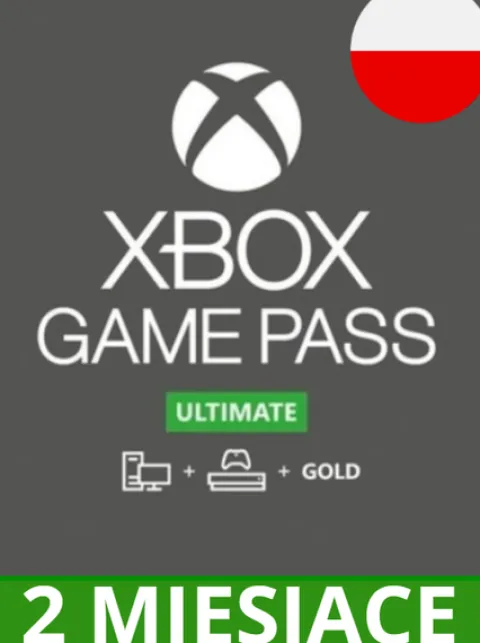 SUBSKRYPCJA XBOX GAME PASS ULTIMATE 2 MIESIĄCE - BEZ VPN