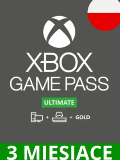 SUBSKRYPCJA XBOX GAME PASS ULTIMATE 3 MIESIĄCE - BEZ VPN