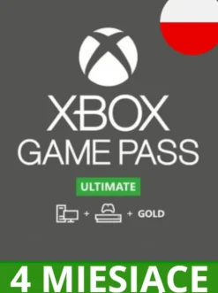 SUBSKRYPCJA XBOX GAME PASS ULTIMATE 4 MIESIĄCE - BEZ VPN