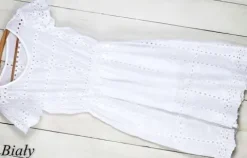 624 SUBTELNA SUKIENKA BOHO GIPIURA KORONKA