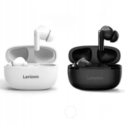 SŁUCHAWKI BEZPRZEWODOWE BLUETOOTH LENOVO HT05 Z POWERBANKIEM NOWY MODEL 5.1
