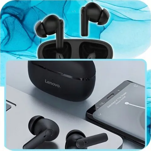 SŁUCHAWKI BEZPRZEWODOWE LENOVO HT05 BLUETOOTH Z POWERBANKIEM NOWY MODEL 5.1