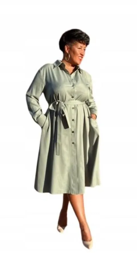 SUKIENKA SZMIZJERKA SHINE plus size