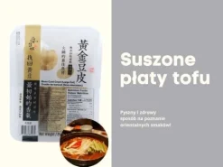 Suszone płaty tofu płatki sojowe dried bean curddo do hot pot 200g