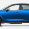 Suzuki SX4 I 2006-2013 Listwy CZARNE Boczne Drzwi