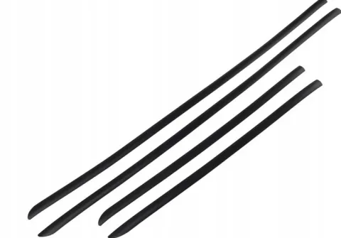 Suzuki SX4 I 2006-2013 Listwy CZARNE Boczne Drzwi