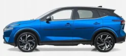 Suzuki SX4 I 2006-2013 Listwy CZARNE Boczne Drzwi