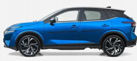 Suzuki SX4 I 2006-2013 Listwy CZARNE Boczne Drzwi