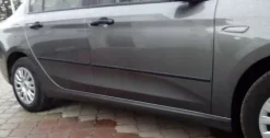 Suzuki SX4 I 2006-2013 Listwy CZARNE Boczne Drzwi