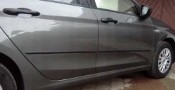 Suzuki SX4 I 2006-2013 Listwy CZARNE Boczne Drzwi