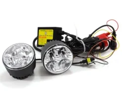 SWIATŁA DZIENNE LED FIAT DUCATO OKRĄGŁE