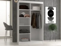 Szafa Iga 120 A/B BIAŁY