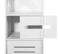 Szafka łazienkowa słupek 80cm biała