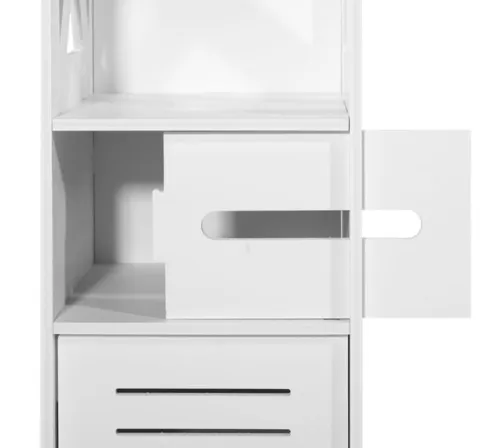 Szafka łazienkowa słupek 80cm biała