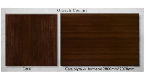 Szafka na buty MAROKO SM Orzech ciemny - SIEDZISKO szafka z półkami