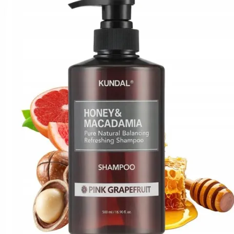 Szampon KUNDAL Honey&Macadamia Nature Shampoo Pink Grapefruit 500ml