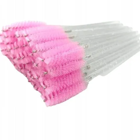 Szczoteczka Spirala do rzęs brwi 50szt Zestaw spiralek do przedłużania rzęs