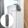 Szczotka teleskopowa miotełka do kurzu długa 3 wymienne końcówki
