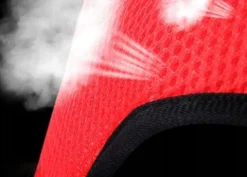 SZELKI BEZUCISKOWE typu GUARD dla psa ELITE L red