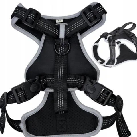 SZELKI dla psa GUARD bezuciskowe TOKYO black S
