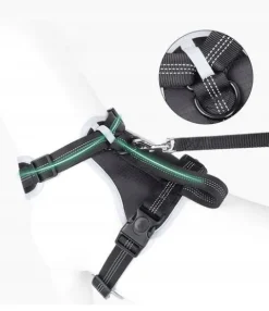 SZELKI dla psa GUARD bezuciskowe TOKYO black S