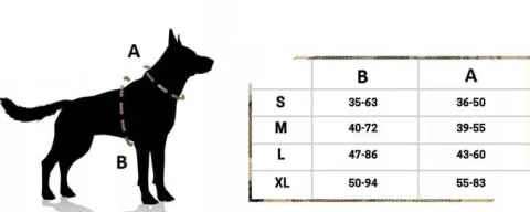 Szelki dla psa GUARD, OWCZAREK, LABRADOR,ROZM.XL