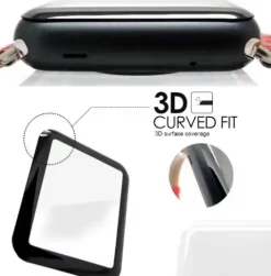 SZKŁO HARTOWANE 2018 FULL 3D PRO 9H APPLE WATCH 1 2 3 38/ 42mm