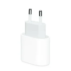 Szybka ładowarka kostka 20w uniwersalna zasilacz usb-c (biała)