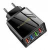 SZYBKA ŁADOWARKA SIECIOWA 4xUSB QUICK CHARGE 3.0 ZASILACZ 3100 mA 4XUSB