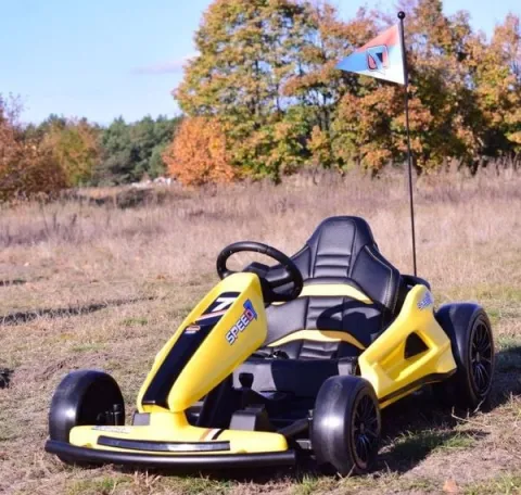 SZYBKI GOKART SPEED 7 NA AKUMULATOR 12 V, HAMULEC SUPER MOC/A035-555P