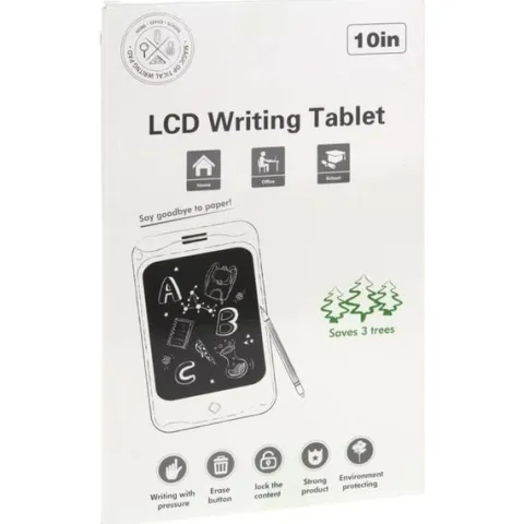 Tablet Graficzny do Rysowania dla Dzieci Znikopis Rysik Tablica LCD 10 cali