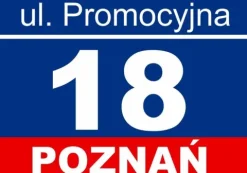 TABLICA Z NUMEREM DOMU TABLICZKA adresowa 40x30