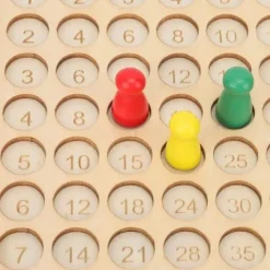 TABLICZKA MNOŻENIA GRA DREWNIANA MONTESSORI DZIECI GRA EDUKACYJNA LOGICZNA