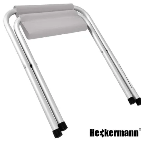 Taboret Składany Heckermann Biały
