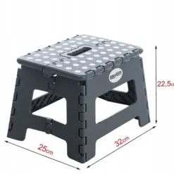 Taboret stołek składany antypoślizgowy krzesło podest schodek 150kg 22cm
