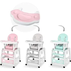 Tacka do krzesełka Sinco Ricokids - różowa