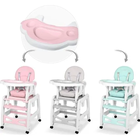 Tacka do krzesełka Sinco Ricokids - różowa