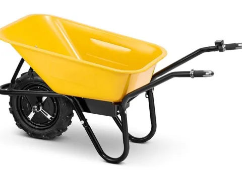 Taczka elektryczna akumulatorowa wozidło Baumr-AG BPR-700E 100L 180kg