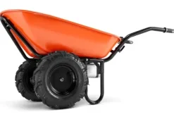 Taczka elektryczna budowlana koleba ogrodowa BAUMR-AG 2w1 300 kg 40 V