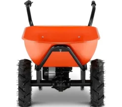 Taczka elektryczna budowlana koleba ogrodowa BAUMR-AG 2w1 300 kg 40 V