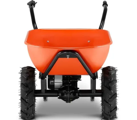 Taczka elektryczna budowlana koleba ogrodowa BAUMR-AG 2w1 300 kg 40 V