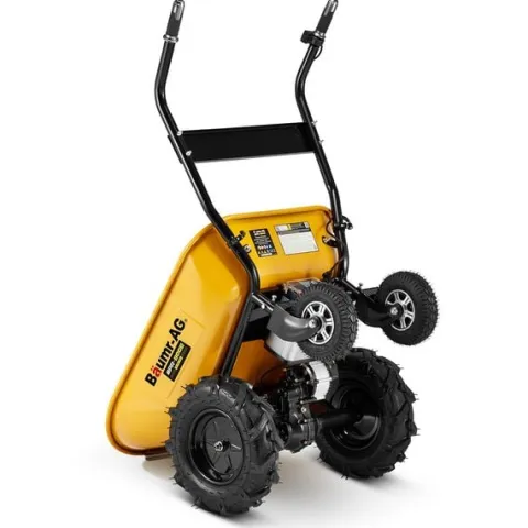 Taczka elektryczna ogrodowa wozidło budowlane 100L BAUMR-AG BPR-800E 260kg
