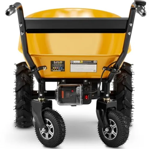 Taczka elektryczna ogrodowa wozidło budowlane 100L BAUMR-AG BPR-800E 260kg