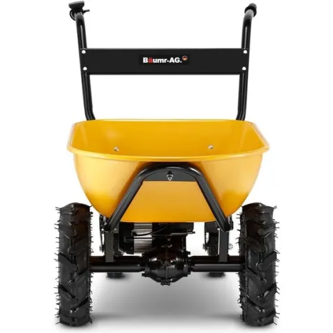 Taczka elektryczna ogrodowa wozidło budowlane 100L BAUMR-AG BPR-800E 260kg