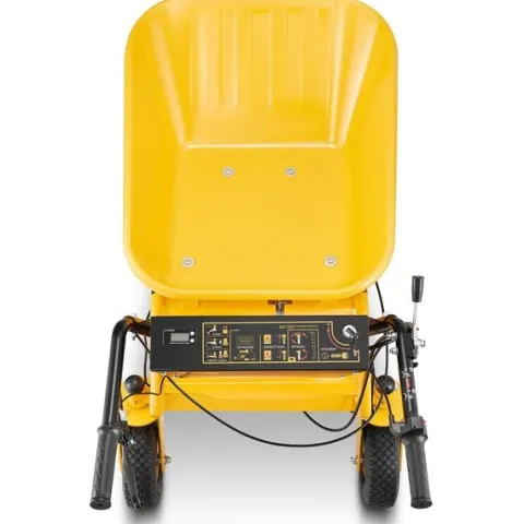 Taczka elektryczna wozidło akumulatorowe HIGHER 500W 150kg 120L 09515