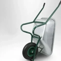 Taczka stalowa budowlana ogrodowa ocynkowana 120L 250 kg